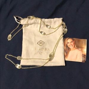 Kendra Scott Kellie Gold Long Necklace
